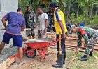 TMMD ke-130 Kodim 1701/Jayapura Bangun Hunian Layak dan Semangat Kebersamaan