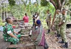 Pendekatan Humanis TNI: Komsos Dandim 1701/Jayapura di Tengah Warga TMMD