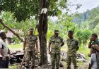 Feature: Sehari Dandim 1701/Jayapura di Tengah Warga TMMD Sabron Sari