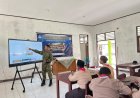Yonif TP 860/NSK Tanamkan Nilai Disiplin dan Kepemimpinan kepada Siswa SMP Islam At-Taqwa