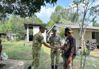 Program NOKEN Yonif TP 814/JZA: Pererat Silaturahmi dan Kemanunggalan TNI-Warga di SP 2 Yapsi