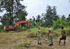 Semangat Gotong Royong di Balik Pembukaan Lahan TMMD ke-130