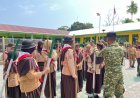 Program TEKAD Yonif TP 860/NSK Tanamkan Disiplin dan Karakter Siswa MI At-Taqwa