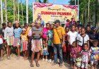 Peringati Hari Sumpah Pemuda, Kepala Suku Kampung Suskun dan Pemuda Arso Timur Gelar Ikrar Bersama dan bagi Sembako