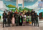 Program LONCENG, Prajurit Yonif TP 860/NSK Ibadah Bersama Jemaat di Waropen
