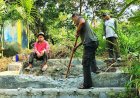 Satgas TMMD ke-130 Kodim 1701/Jayapura Percepat Revitalisasi Bak Air Bersih di Sabron Sari