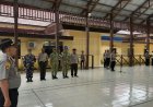 Yonif TP 809/NTM Ikuti Apel Gelar Pasukan Operasi Patuh Cartenz 2026 di Polres Sarmi