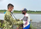 Program SICEPAT Yonif TP 860/NSK Hadirkan Layanan Cek Kesehatan Gratis di Waropen