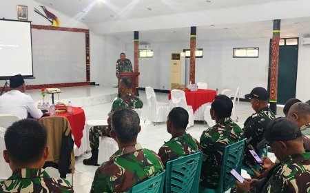 Bekali Babinsa Aplikasi Perlinsos, Kodim 1707/Merauke Perkuat Pengabdian Kepada Masyarakat
