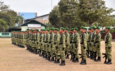 Hari Kesaktian Pancasila 2026, Prajurit TNI di Merauke Teguhkan Komitmen Jaga Ideologi Bangsa