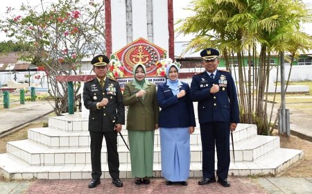 Ziarah Nasional HUT ke-81 TNI: Prajurit di Merauke Kobarkan Semangat Juang dan Pengabdian Kepada Bangsa