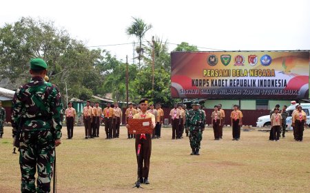 Persami Bela Negara KKRI, Tumbuhkan Semangat Cinta Tanah Air Generasi Muda Merauke