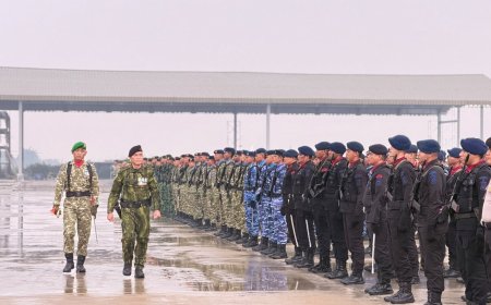 HUT TNI ke-81, Dari Timika Yonif TP/820 DAAI Tegaskan TNI Hadir untuk Rakyat