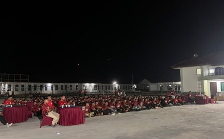 Dari Yapsi Untuk Indonesia: Saat Markas Yonif TP 814/JZA Pecah Oleh Do'a dan Kemenangan Garuda