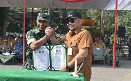 TMMD Sengkuyung Tahap IV Tahun 2026 Resmi Dibuka, Kodim 0712/Tegal Fokus Bangun Saluran Drainase di Kota Tegal