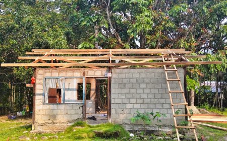 Satgas TMMD ke-130 Kodim 1701/Jayapura Mulai Renovasi RTLH di Kampung Mulia