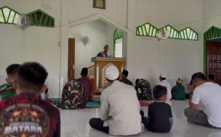 Perkuat Kedekatan dengan Warga, Yonif TP 860/NSK Gelar SAJADAH di Waropen