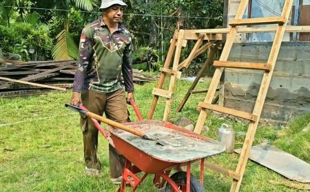 Kapten Enos Furima: Rehabilitasi Rumah Warga Harus Mengutamakan Kualitas