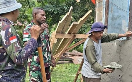 Rehabilitasi Rumah di Sabron Sari Berlanjut, Satgas TMMD Kejar Hunian Layak bagi Warga