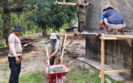 Kekompakan Personel Jadi Modal Rehabilitasi RTLH dalam TMMD ke-130 Kodim Jayapura
