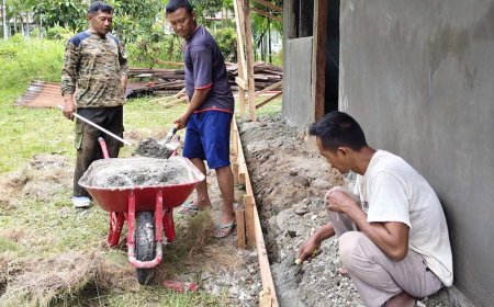 Satgas TMMD ke-130 Percepat Rehabilitasi RTLH di Sentani Barat