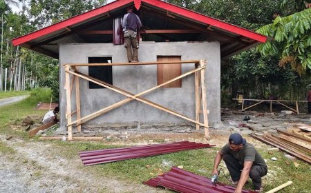 TMMD ke-130 Kodim 1701/Jayapura Fokus pada Sopi-Sopi dan Rabat Beton Rumah Warga