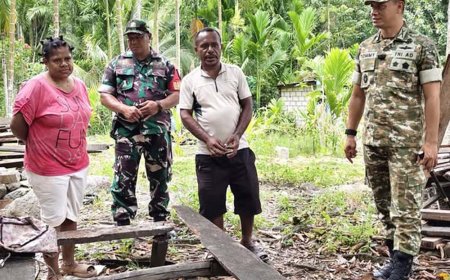 Warga Dusun Mulia Sampaikan Harapan Rumah Sementara dan Lapangan Voli kepada Dandim