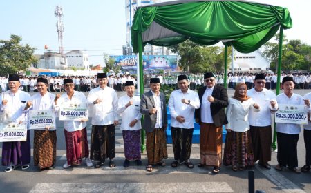 Pangdam IV/Diponegoro Hadiri Upacara Hari Santri Nasional 2026 di Kota Tegal