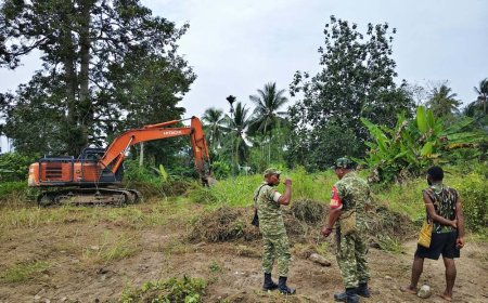 Semangat Gotong Royong di Balik Pembukaan Lahan TMMD ke-130