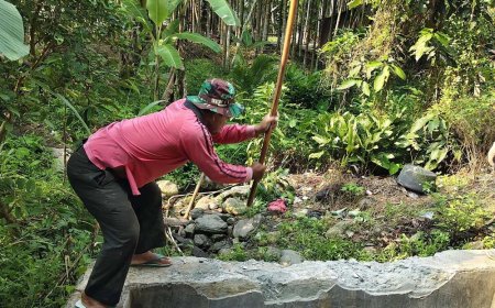 Satgas TMMD Berharap Bak Air Bersih Sabron Sari Kembali Berfungsi Optimal