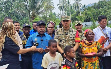Ketahanan Pangan Jadi Prioritas: Pemkab Jayapura dan TNI Bergandengan Tangan