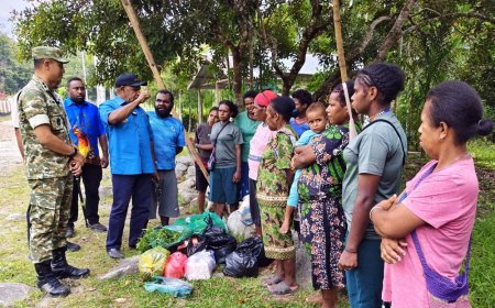 Tinjau Langsung Pembangunan TMMD ke-130, Dansatgas dan Bupati Jayapura Pastikan Program Tepat Sasaran
