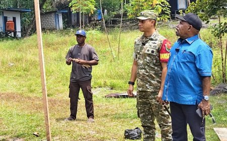 TMMD ke-130 di Jayapura: Pembangunan Infrastruktur Desa untuk Manfaat Berkelanjutan