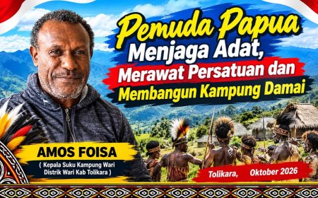 Deklarasi Pemuda Papua Damai di Tolikara, Komitmen Dukung Pembangunan