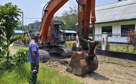 Utamakan Kualitas, Satgas TMMD Kodim Jayapura Kawal Pekerjaan Pengemburan Jalan