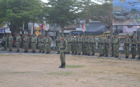 Kodim 0712/Tegal Gelar Upacara Hari Sumpah Pemuda Ke-98, Tekankan Semangat Patriotik dan Empati