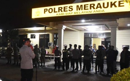 Sinergitas TNI-Polri dan Satpol PP Gelar Patroli Gabungan, Jaga Kondusivitas Merauke Jelang Hari Sumpah Pemuda
