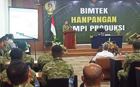 Tingkatkan Ketahanan Pangan, TNI AD Buka Bimbingan Teknis Kompi Produksi TA 2026 di Merauke