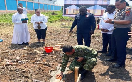 Sinergitas TNI-Polri dan Pemda, Pembangunan Pos Polisi Gudang Arang Diharapkan Perkuat Keamanan Masyarakat
