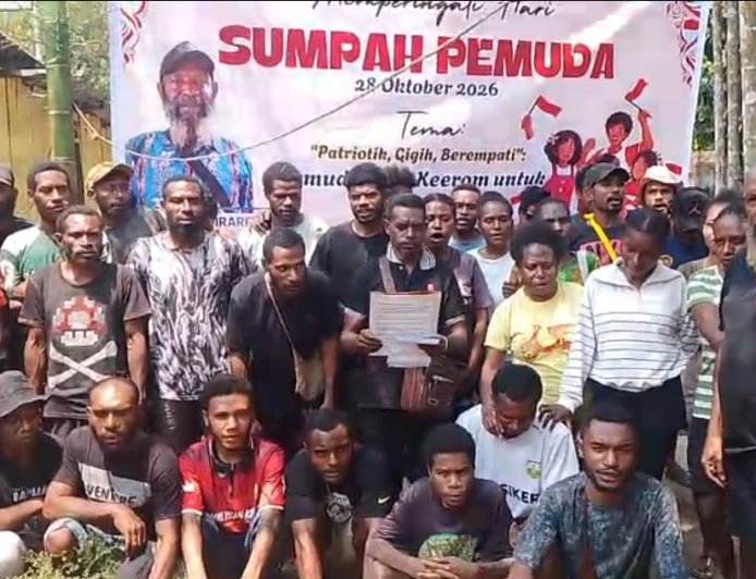 Peringati Hari Sumpah Pemuda, Kepala Suku Skanto Ajak Generasi Muda Jaga Persatuan dan Ikrar Setia NKRI