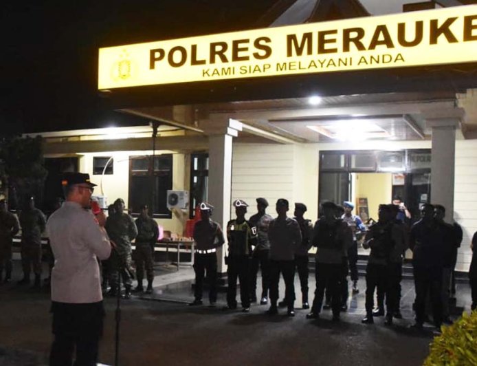 Sinergitas TNI-Polri dan Satpol PP Gelar Patroli Gabungan, Jaga Kondusivitas Merauke Jelang Hari Sumpah Pemuda