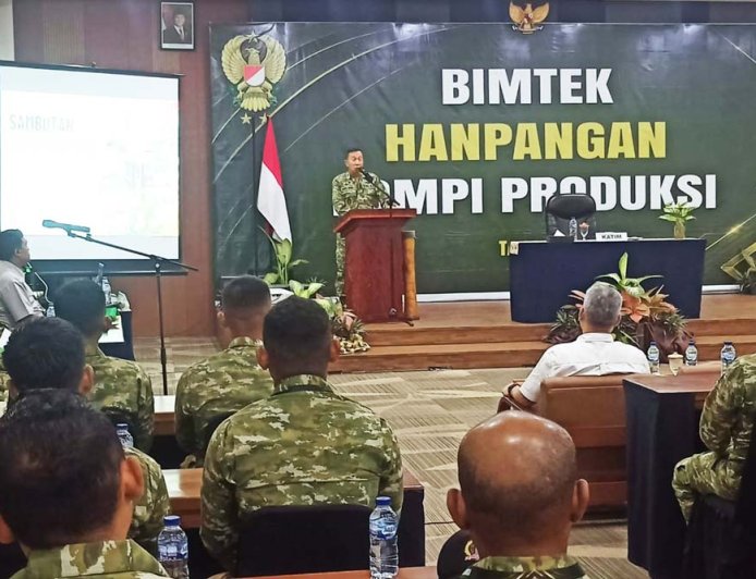 Tingkatkan Ketahanan Pangan, TNI AD Buka Bimbingan Teknis Kompi Produksi TA 2026 di Merauke