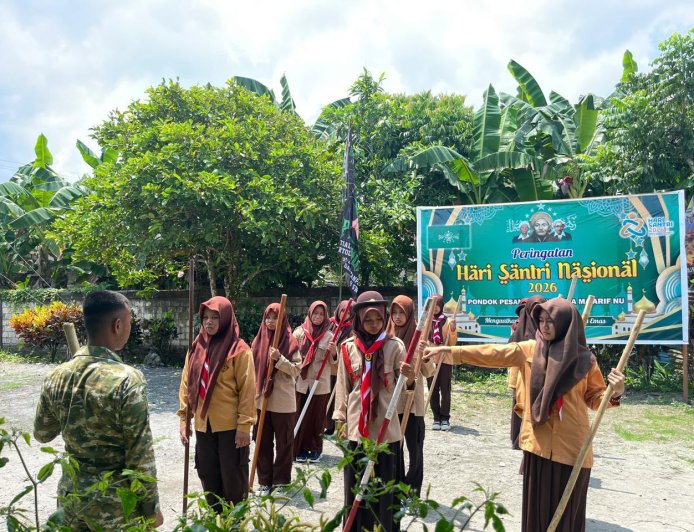 Program TEKAD Yonif TP 860/NSK, Tanamkan Disiplin dan Karakter Siswa MTs Ma’arif