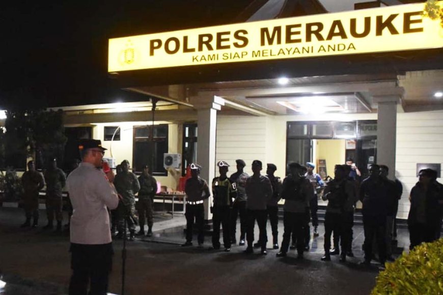Sinergitas TNI-Polri dan Satpol PP Gelar Patroli Gabungan, Jaga Kondusivitas Merauke Jelang Hari Sumpah Pemuda