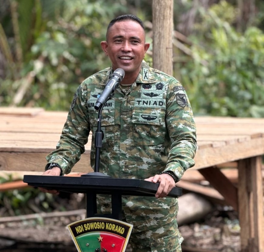 Pererat Kebersamaan, Yonif TP 860/NSK Gelar Syukuran HUT Personel dan Jam Komandan