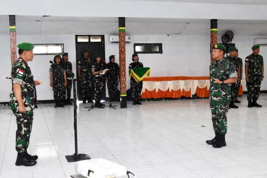 54 Prajurit Naik Pangkat, Momentum Penuh Syukur dan Kebahagiaan di Merauke