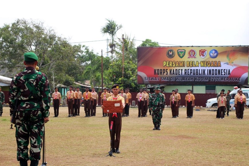 Persami Bela Negara KKRI, Tumbuhkan Semangat Cinta Tanah Air Generasi Muda Merauke