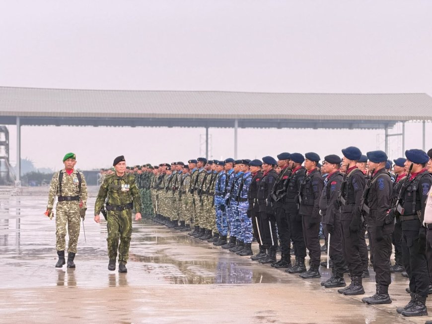 HUT TNI ke-81, Dari Timika Yonif TP/820 DAAI Tegaskan TNI Hadir untuk Rakyat