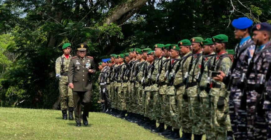 HUT ke-81 TNI di Sarmi, Momentum Perkuat Pengabdian dan Sinergitas