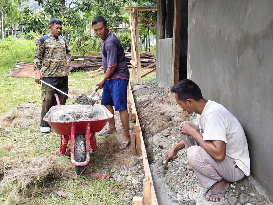 Satgas TMMD ke-130 Percepat Rehabilitasi RTLH di Sentani Barat